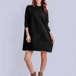 Kerisma Black Aja Mini Sweater Dress (ONE SIZE)